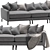 Serene Slumber Sofa 3D model small image 12