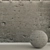 Weathered Concrete Wall: Authentic Texture 3D model small image 1