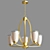 Sophisticated Stiffel Avira Chandelier 3D model small image 3