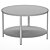 Sleek Glass Coffee Table 3D model small image 2