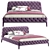 Windsor Dream Handcrafted Bed 3D model small image 1