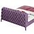 Windsor Dream Handcrafted Bed 3D model small image 5