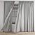 3D Curtain Model with Wind Effect 3D model small image 6