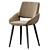 Modern Brown Chair: Stylish & Functional 3D model small image 1