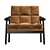 MINOTTI Fynn: Luxurious Contemporary Armchair 3D model small image 2