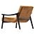 MINOTTI Fynn: Luxurious Contemporary Armchair 3D model small image 4