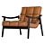 MINOTTI Fynn: Luxurious Contemporary Armchair 3D model small image 7