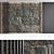 Decorative Stone and Wood Wall Panel Set 3D model small image 3