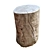 Natural Tree Trunk 16-inch 3D model small image 5