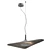 Soleil Noir Suspension: Modern Elegance in a Light 3D model small image 2