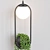 Nordic Sky Garden Lamp with Plant 3D model small image 3