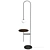 Modern Floor Lamp with Integrated Table 3D model small image 2