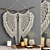 Boho Charm Macrame Decor Set 3D model small image 2