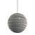 Minimalist Japanese Paper Pendant Lamp 3D model small image 2