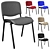 5-in-1 Office Chair Set ISO 3D model small image 1