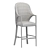 Harris Arm Barstool: Sleek and Stylish Seating 3D model small image 2