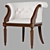 Elegant Louis XV Armchair 3D model small image 2