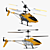 RC Mini Helicopter: Remote Control, PBR Textures, 3D Model 3D model small image 1