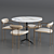 Parker Round Dining Table: Elegant and Stylish 3D model small image 2