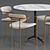 Parker Round Dining Table: Elegant and Stylish 3D model small image 3