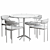 Parker Round Dining Table: Elegant and Stylish 3D model small image 4