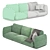 Elegant Marenco Sofa: Versatile, Stylish, and Comfortable 3D model small image 3