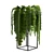  Greenery in Ferm Living Bau Pot 3D model small image 3