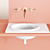 RISE Inset Washbasin: Sleek and Stylish 3D model small image 2