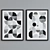 Modern Abstract Picture Frame Set 3D model small image 2