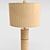 Retro Mod Metal & Marble Lamp 3D model small image 3