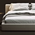 Desiree Kubic 24 Bed: Modern, Stylish, and Comfortable 3D model small image 2