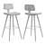 Title: Flash Furniture Leather Bar Stool 3D model small image 6