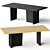 Modern Ula Dining Table - Sleek Design & Versatile 3D model small image 1
