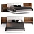  Modern Minotti Brasilia Bed 2021 3D model small image 1