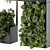 Wall-Mounted Plant Box: Bring Nature Indoors 3D model small image 4