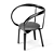 Title: XL Apriori Chair - Elegant Wood & Leather 3D model small image 1