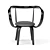 Title: XL Apriori Chair - Elegant Wood & Leather 3D model small image 3