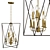 Elegant Laszlo Pendant Light 3D model small image 1