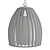 Carling Pendant Light: Stylish Illumination for Modern Spaces 3D model small image 2