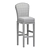 HATTIE Swivel Bar Stool: Sleek & Comfortable 3D model small image 2