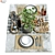 Elegant Tableware Set 161 3D model small image 1