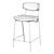 Elegant Burholme Bar Stool 3D model small image 5