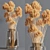 Collaction Plants Bouquet: Stunning Corona Floral Arrangement 3D model small image 3
