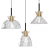 Title: OMG Glass Pendant Lamp 3D model small image 1