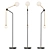 Harmony LED Floor Lamp 3D model small image 1