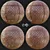 Brown Diamond Tiles: Seamless PBR Textures 3D model small image 1