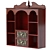 Elegant Sarantino Wall Cabinet 3D model small image 2