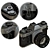 Classic Canon AE-1: Vintage Beauty 3D model small image 8