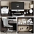 Executive Office Furniture Set 3D model small image 10