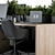 Green Oasis: Office Furniture with Plant Box 3D model small image 4